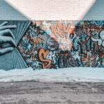 Street Art - Multicolored Graffiti