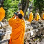 Monk Chats - Ayutthaya, Thailand.