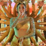 Cultural Shows - Women Dancing on the Stage