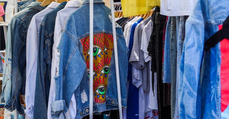 Shopping Secrets - A rack of clothes with different colored jackets