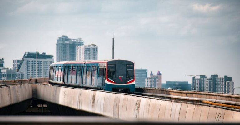 BTS Skytrain - Bangkok Mass Transit System Passenger Train