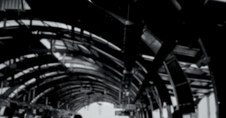 Rush Hour - Grayscale Photography of Train Clock Reads at 4:09