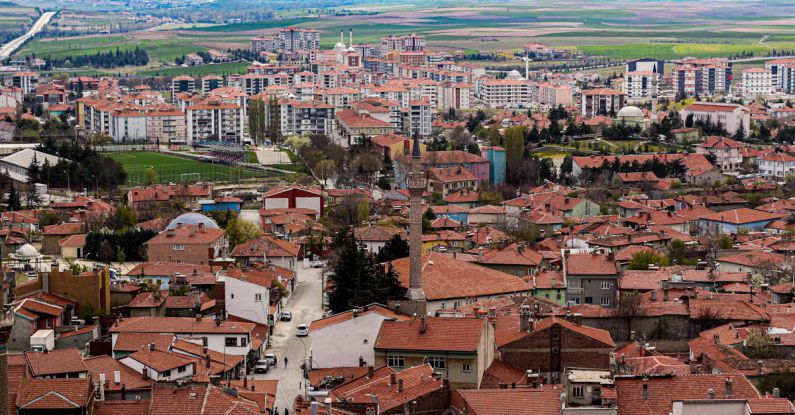 Neighborhoods - A view of the city from a hilltop